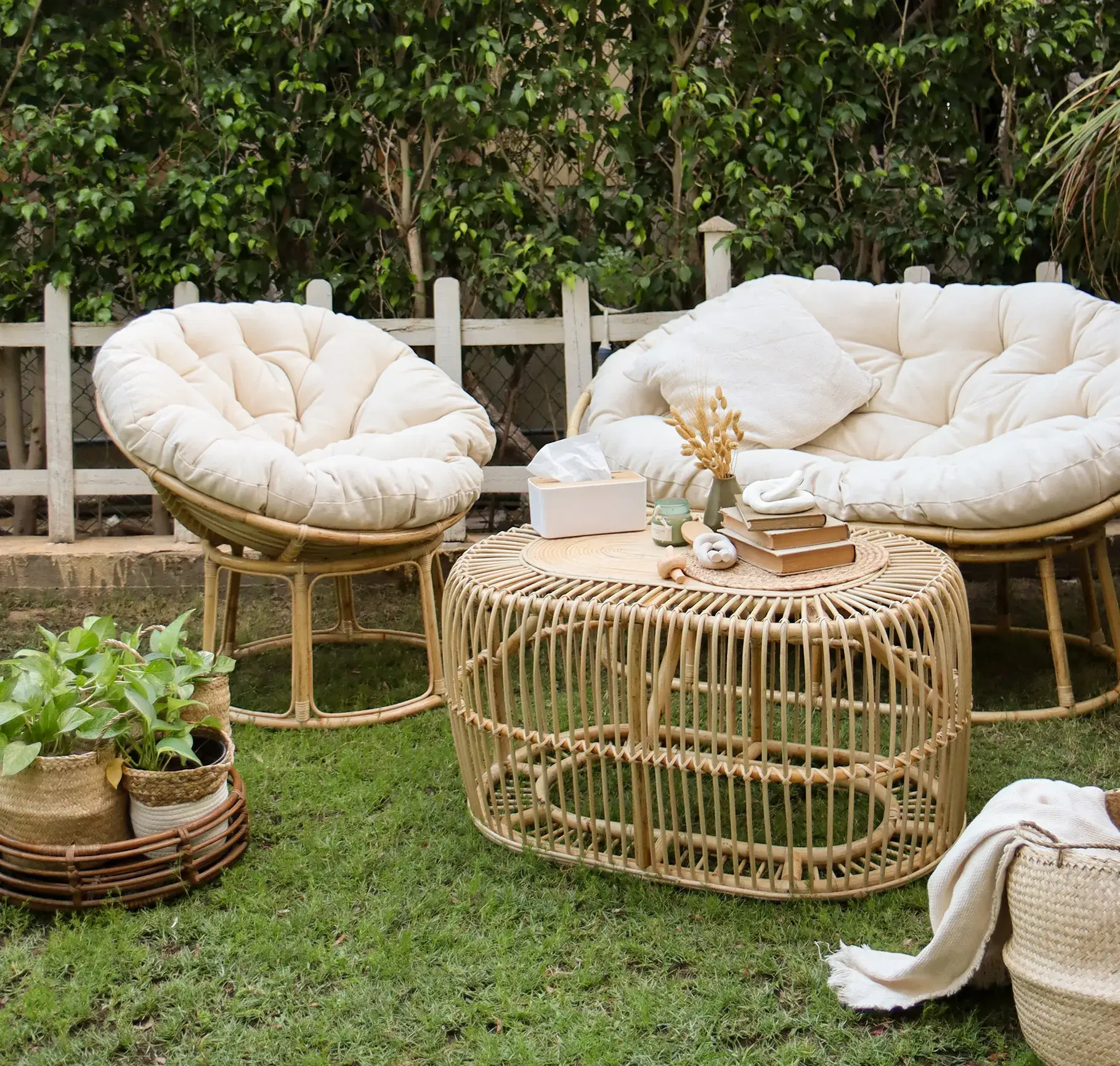 Natural Bamboo Sofa - Bamboo Couch